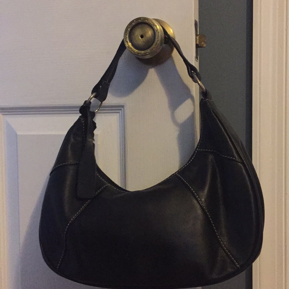 Etienne Aigner Black leather handbag